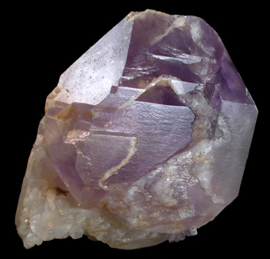 Quartz var. Amethyst from Deer Hill, Stow, Oxford County, Maine