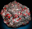 Vanadinite from (Hamburg Mine), Yuma County, Arizona