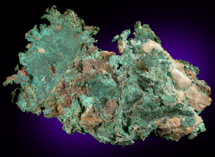 Copper from Copper Queen Mine, Bisbee, Warren District, Cochise County, Arizona