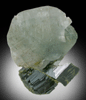 Calcite and Epidote from Knappenwand, Untersulzbachtal, near Salzburg, Austria