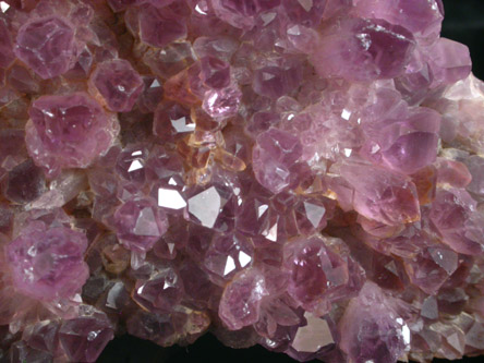 Quartz var. Amethyst from Bansk Stiavnica (Schemnitz), Bansk Bystrica, Stiavnicke Mountains, Slovak Republic (Slovakia)