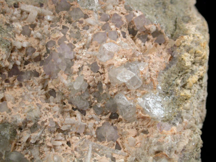 Scheelite on Quartz from Schwarzenberg, Saxony, Germany