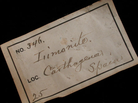 Hematite var. Limonite Turgite from Cartagena, Murcia, Spain