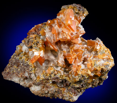 Wulfenite from Stevenson-Bennet Mine, Organ Mountains, Doa Ana County, New Mexico