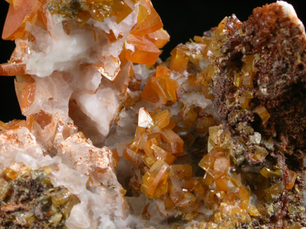 Wulfenite from Stevenson-Bennet Mine, Organ Mountains, Doa Ana County, New Mexico