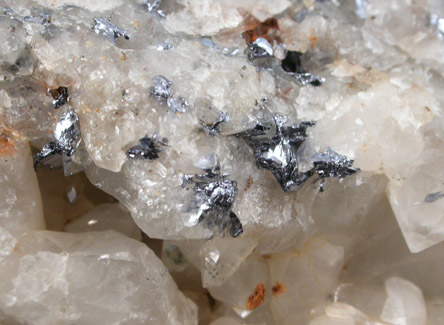 Molybdenite in Quartz from Schlaggenwald, Horni Slavkov, Bohemia, Czech Republic