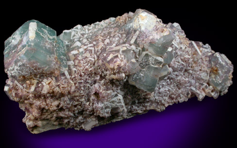 Fluorite from Doublestrike Claim, Grant County, New Mexico