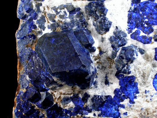 Lazurite var. Lapis Lazuli from Sar-e-Sang, Kokscha Valley, Badakshan, Afghanistan (Type Locality for Lazurite)