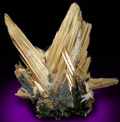 Rutile and Hematite (sixling twin) from Novo Horizonte, Bahia, Brazil