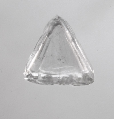 Diamond (0.77 carat macle, twinned crystal) from Premier Mine, Gauteng Province, South Africa