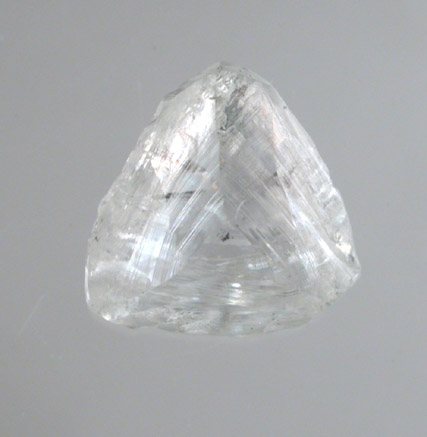 Diamond (0.71 carat macle, twinned crystal) from Premier Mine, Gauteng Province, South Africa