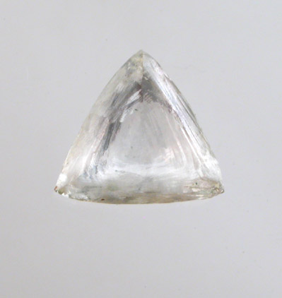 Diamond (0.44 carat macle, twinned crystal) from Premier Mine, Gauteng Province, South Africa