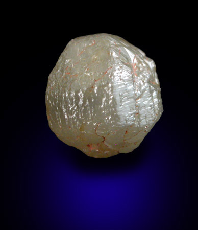 Diamond (2.85 carat complex crystal) from Tshikapa, Kasai Province, Ghana