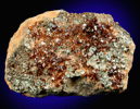 Grossular Garnet var. Essonite with Clinochlore from Mussa Alp, Piemonte, Italy