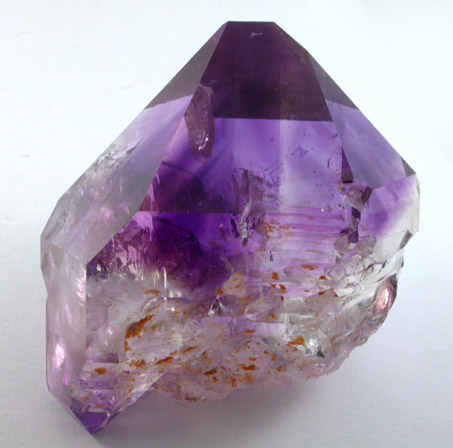 Quartz var. Amethyst with 11.50 carat oval gemstone from Jackson's Crossroads, 46.5 km east of Athens, Wilkes County, Georgia