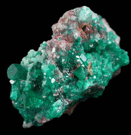 Dioptase from Tsumeb Mine, Otavi-Bergland District, Oshikoto, Namibia