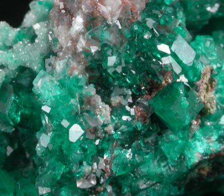 Dioptase from Tsumeb Mine, Otavi-Bergland District, Oshikoto, Namibia