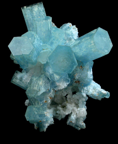 Beryl var. Aquamarine from Erongo Mountains, Damaraland, Namibia