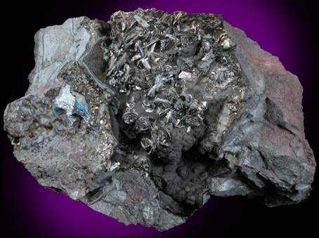 Hematite from Newport Mine, Ironwood District, Gogebic County, Michigan