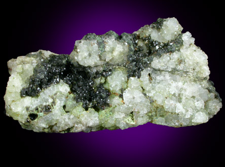 Olivenite on Quartz from (Centennial Eureka Mine?), (Tintic District?), Utah