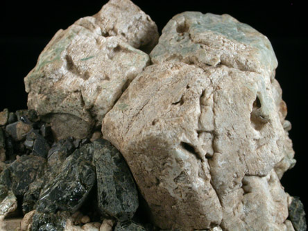 Fluorapatite, Titanite, Diopside from Cobalt District, Ontario, Canada