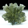 Moldavite (Tektite - natural glass caused by meteorite impact) from Vltava (Moldau) River, southern Bohemia, Czech Republic