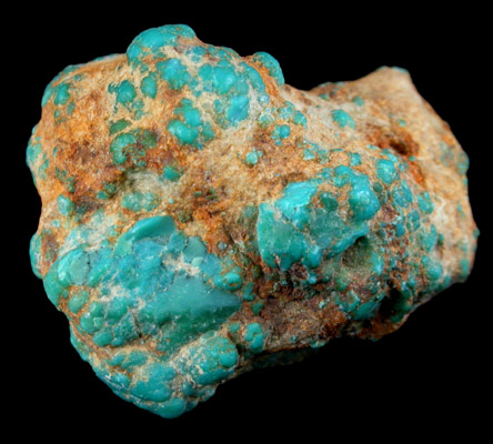 Turquoise from Kingman District, Mohave County, Arizona