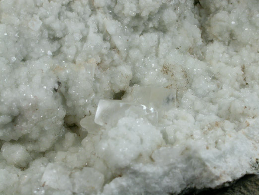Datolite with Calcite from Millington Quarry, Bernards Township, Somerset County, New Jersey