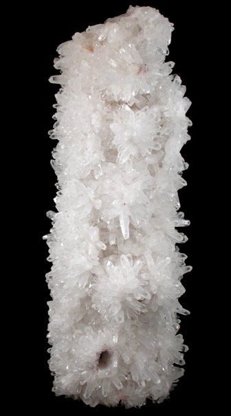 Quartz epimorphs of Anhydrite from Silver Point Mine, Ouray County, Colorado