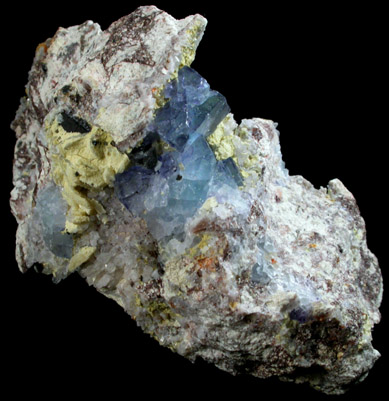 Fluorite from Somers, Tolland County, Connecticut