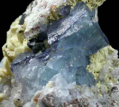 Fluorite from Somers, Tolland County, Connecticut