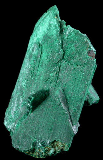 Malachite pseudomorphs after Azurite from Touissit Mine, 21 km SSE of Oujda, Jerada Province, Oriental, Morocco