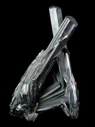 Stibnite from White Caps Mine, Manhattan District, Nye County, Nevada