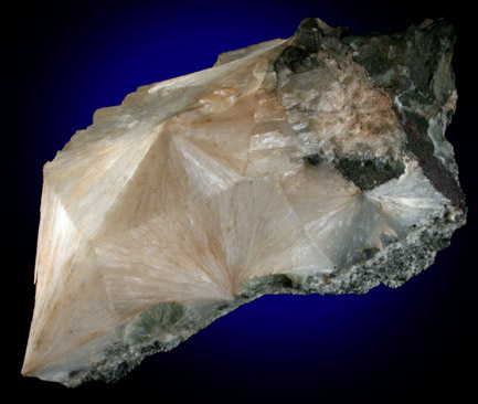 Pectolite from Erie Railroad Cut (1909), Bergen Hill, Hudson County, New Jersey