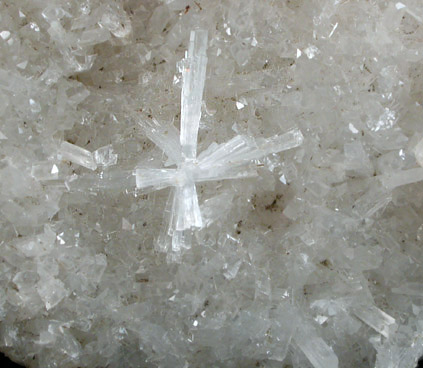 Natrolite from Bergen Hill, Hudson County, New Jersey