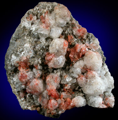 Analcime with Gmelinite from New Street Quarry, Paterson, Passaic County, New Jersey