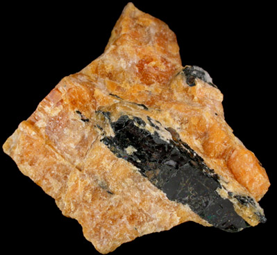 Lepidomelane (Annite-Phlogopite) in Cancrinite from Litchfield, Kennebec County, Maine