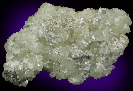 Datolite and Natrolite from Erie Railroad Cut (1909), Bergen Hill, Hudson County, New Jersey