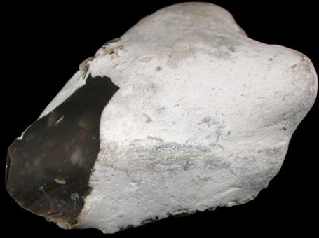 Quartz var. Flint nodule from White Cliffs, Dover, England