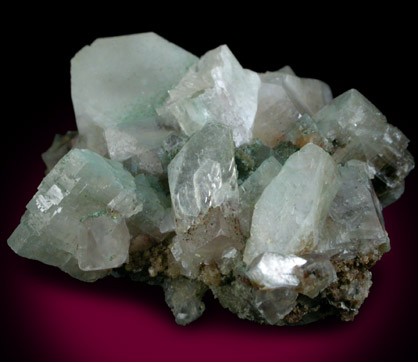 Apophyllite and Heulandite from New Street Quarry, Paterson, Passaic County, New Jersey