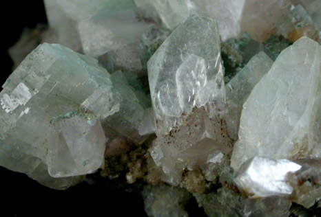 Apophyllite and Heulandite from New Street Quarry, Paterson, Passaic County, New Jersey