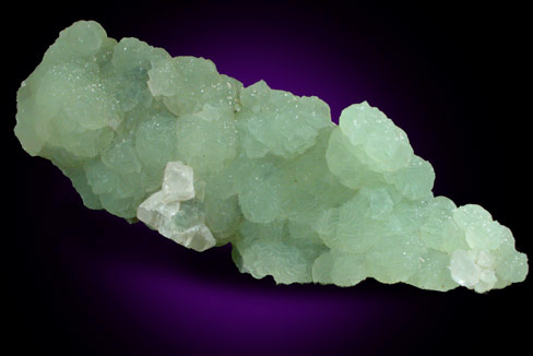 Prehnite and Calcite from New Street Quarry, Paterson, Passaic County, New Jersey
