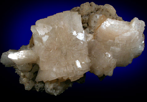 Heulandite-Ca from New Street Quarry, Paterson, Passaic County, New Jersey