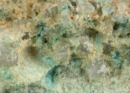 Embolite (Bromargyrite or Chlorargyrite) with Cerussite from New South Wales, Australia