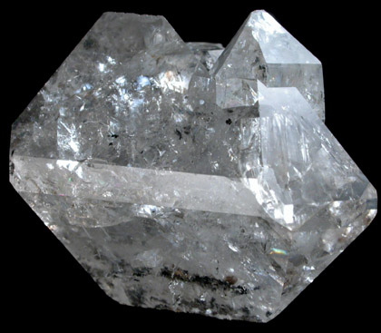 Quartz var. Herkimer Diamond from Middleville, Herkimer County, New York