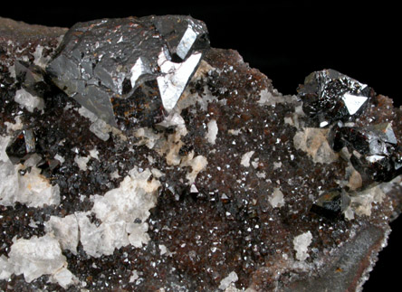 Descloizite from Lake Valley District, Sierra County, New Mexico