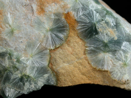 Wavellite from Maudlin Mountain, Montgomery County, Arkansas