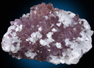 Quartz var. Amethyst with Calcite from Rio Grande do Sul, Brazil