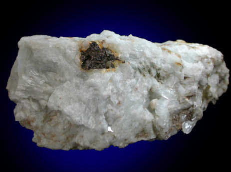 Microlite in Albite from Rutherford Mine, Amelia Courthouse, Amelia County, Virginia