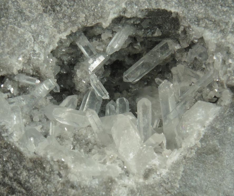 Quartz from Northern tip of Manhattan Island beneath the Henry Hudson Bridge, New York City, New York County, New York